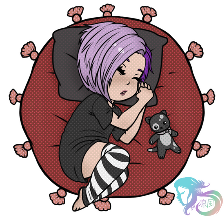 Chibi Sleeper YCH